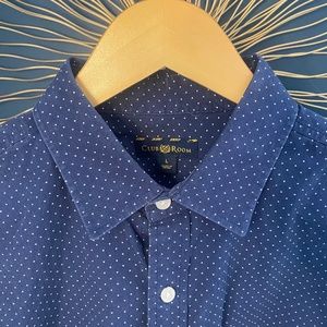 Club Room - Blue LS Dress Shirt - Large